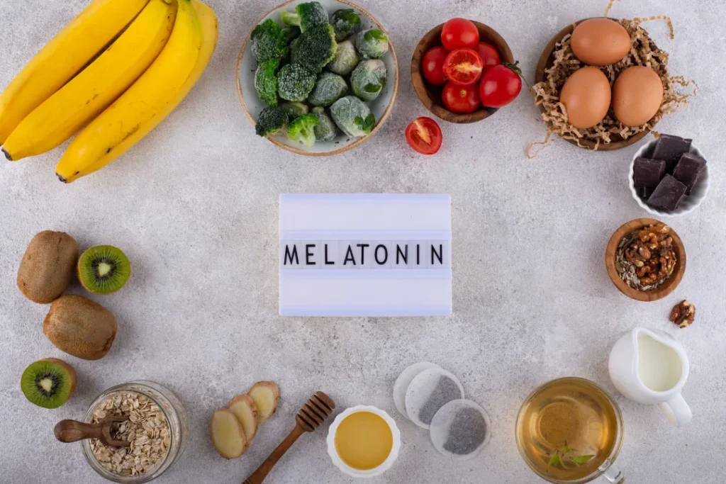 Melatonin food sources.