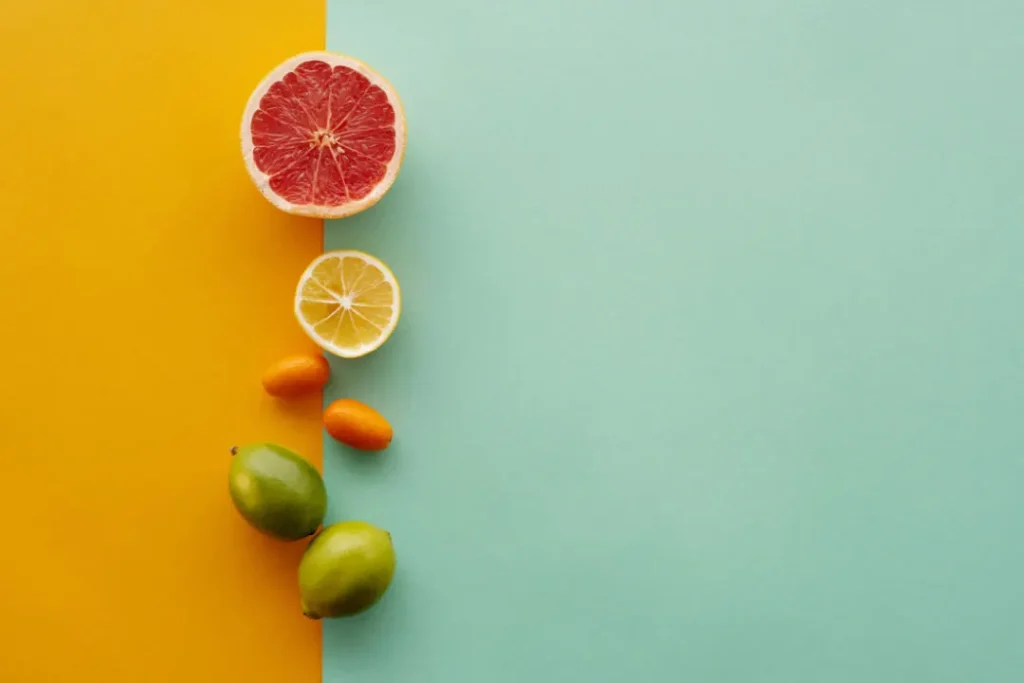 Citrus fruits are rich in Vitamin C. 