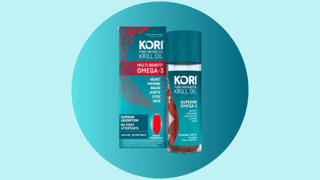 Kori krill oil for heart health