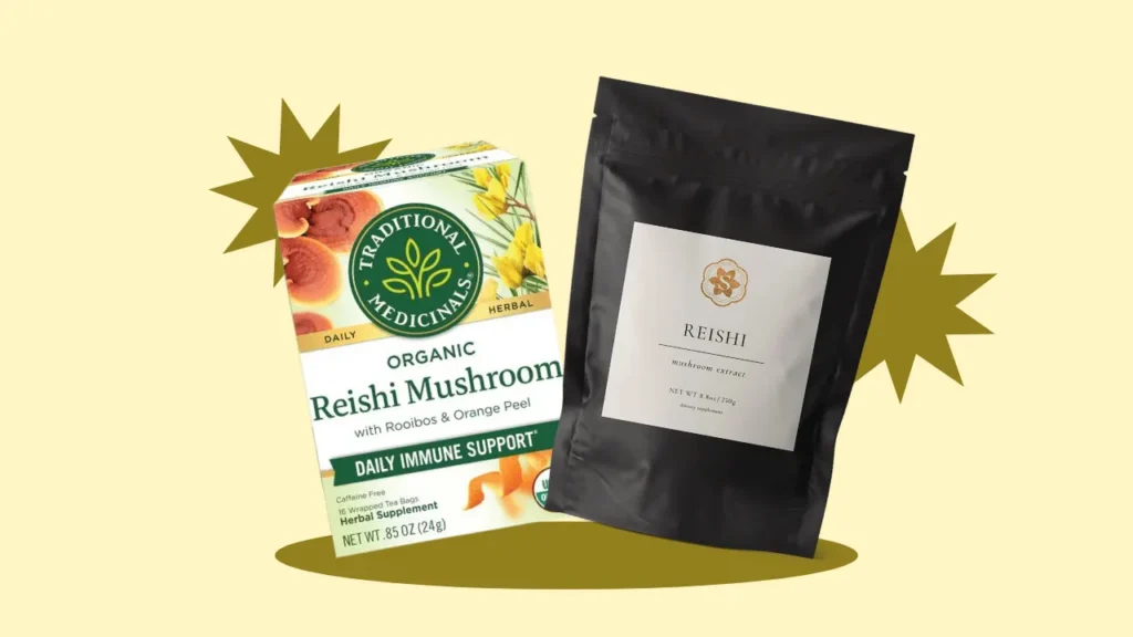 Traditional Medicinals Organic Reishi Mushroom Tea vs. Superfeast Reishi