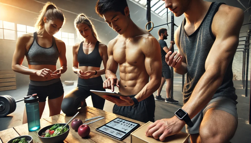 Diverse individuals customizing their meal and fitness approach, ideal for adapting the metabolic confusion diet