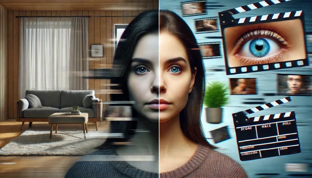 Split image showing alert and confused expressions to reflect why what stage of dementia is losing track of time may fluctuate.